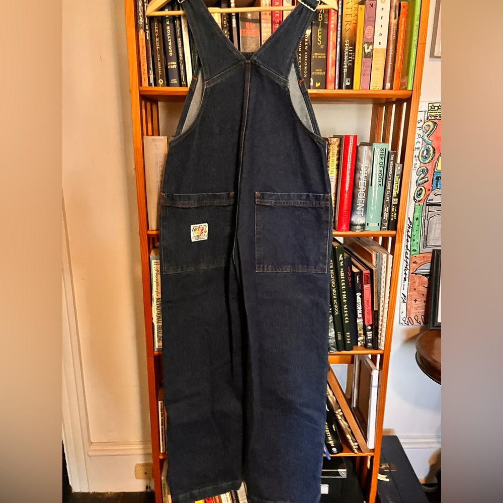 Big Bud Press Dark Blue Women's Overalls - Picture 6 of 8